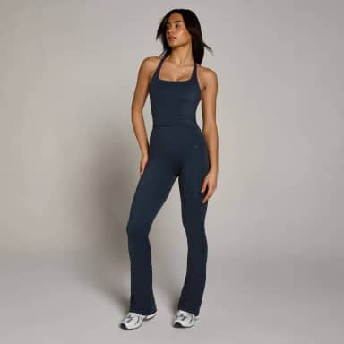 MP Women's Tempo Flared Leggings - Dark Navy