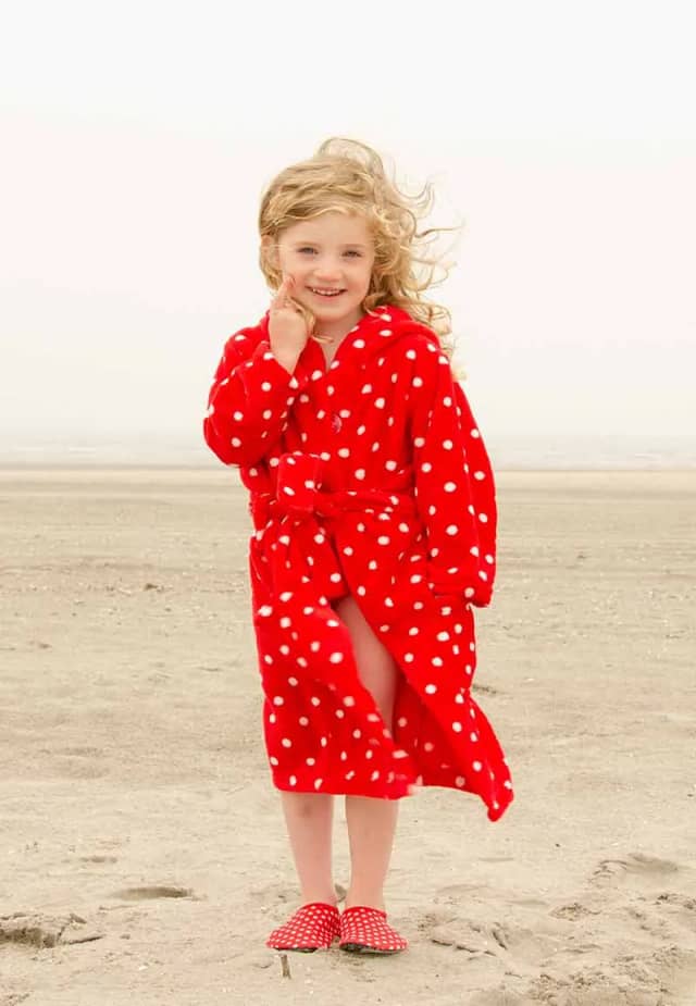 Playshoes Stippen badjas