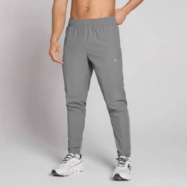 Myprotein MP Heren Tempo Geweven Joggingbroek - Steel Grey