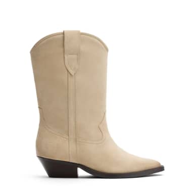 Beige western laarsjes