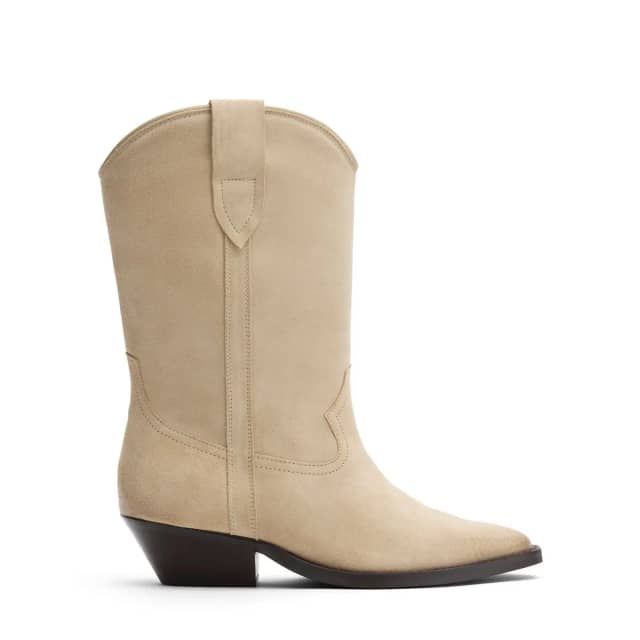 Sacha Beige western laarsjes