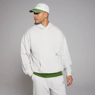 Myprotein MP Lifestyle oversized hoodie - Gemêleerd grijs - XXS-XS