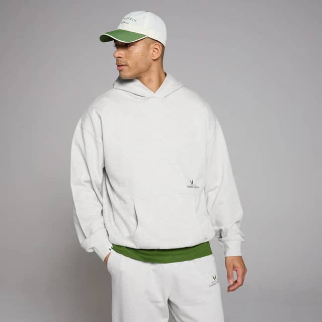 Myprotein MP Lifestyle oversized hoodie - Gemêleerd grijs - XXS-XS