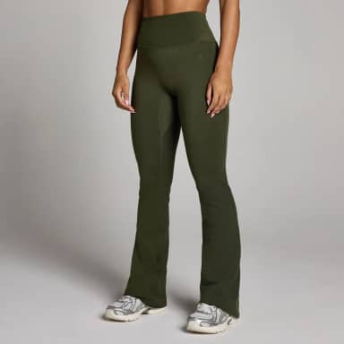 MP Dames Tempo Wijde Legging - Bosgroen