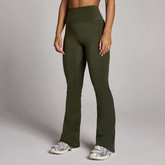 Myprotein MP Dames Tempo Wijde Legging - Bosgroen