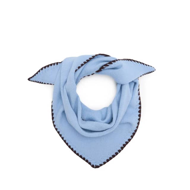 Manfield Baby Blauw Triangel Sjaaltje