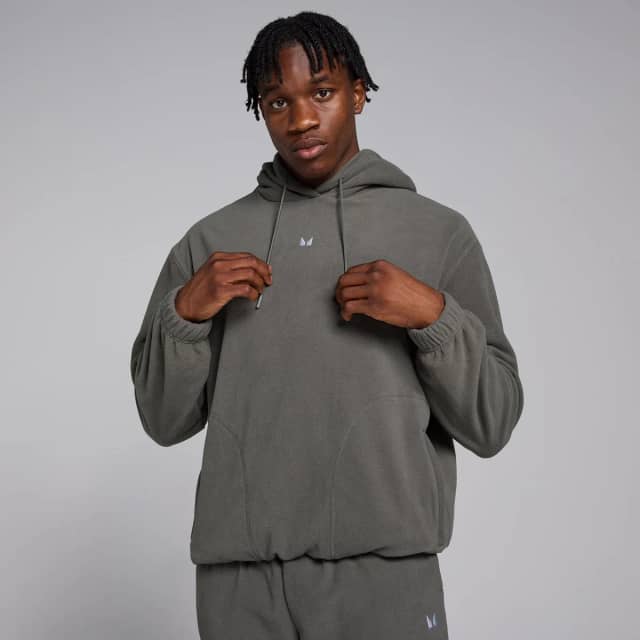 Myprotein MP hoodie van fleecestof voor heren - Metaalgrijs