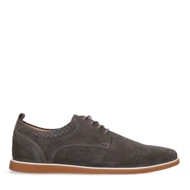 No Stress No Stress Groene Suède Veterschoenen