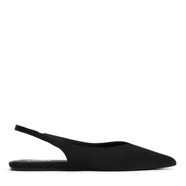 Sacha Zwarte slingbacks