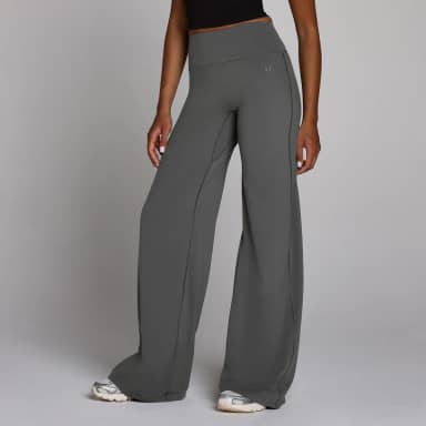 MP Dames Tempo Tall Wide Leg Legging - Donkergrijs