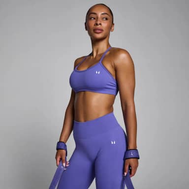MP Dames Lift Seamless Strappy Bra - Power Indigo