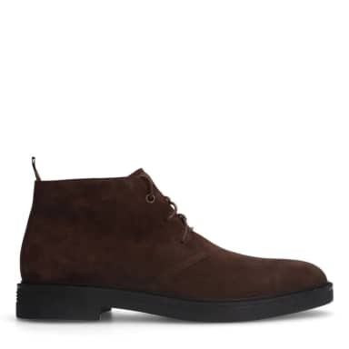 Manfield Bruine Suède Veterboots