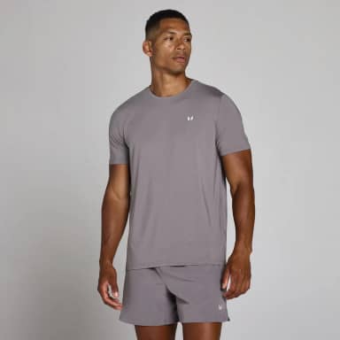MP Men's Training Grid T-Shirt - Graphite