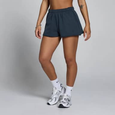 Myprotein MP Dames Lichtgewicht Loopback Sweatshort - Faded Blue