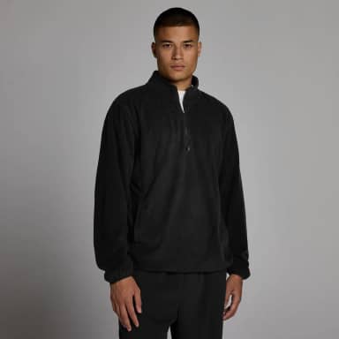 MP Heren Fleece 1/4 Rits - Zwart