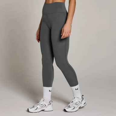 MP Dames Tempo Hoge Taille Legging - Donkergrijs