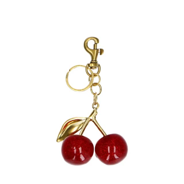 Manfield Gouden cherry bag charm