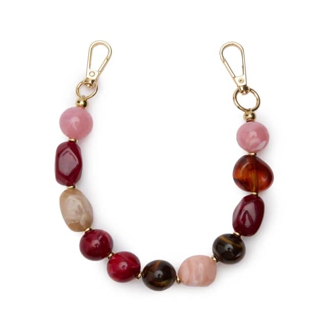 Manfield Multi color bag charm