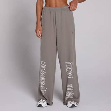 Myprotein MP Dames Lift Graphic Lifestyle Rechte Pijpen Joggingbroek - Donker Truffel