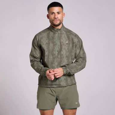 MP Heren Velocity Windjack - Bark Print