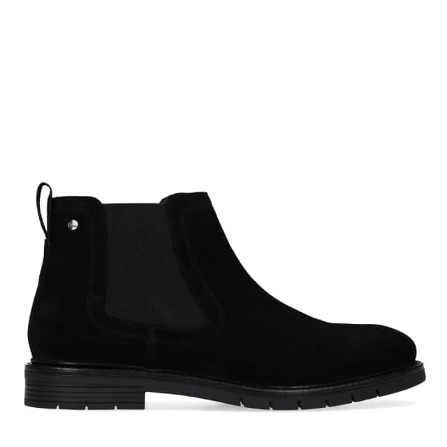No Stress Zwarte Suède Chelsea Boots