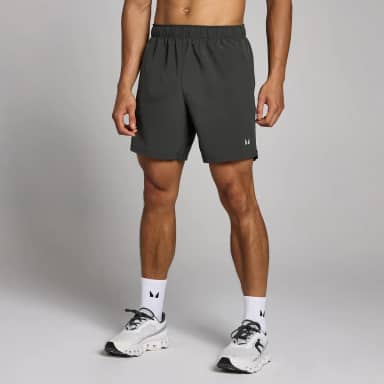 MP Tempo short met binnenbeenlengte van 17,8 cm voor heren - Verwassen zwart