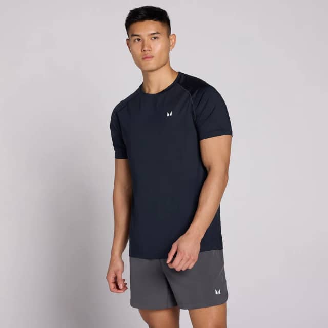 Myprotein MP Heren Training T-Shirt Korte Mouw - Donker Marineblauw
