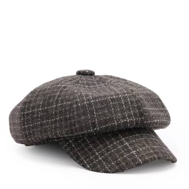 Manfield Manfield Grijze Geruite Pet