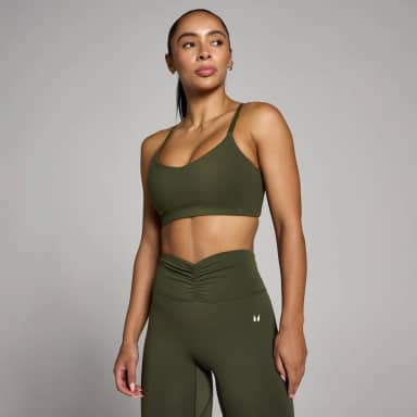 Myprotein MP Dames Tempo Sport-BH - Bosgroen