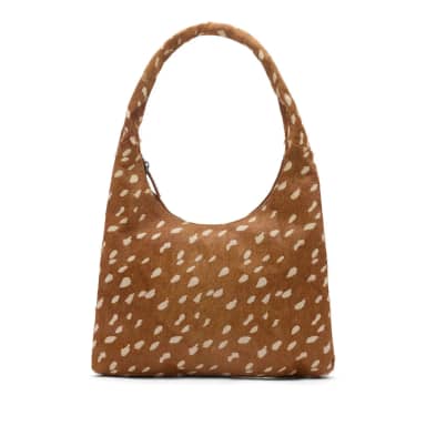 Manfield Schoudertas Met Bambiprint Met Ritssluiting