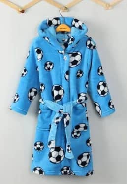 Playshoes Voetbal badjas-158/164