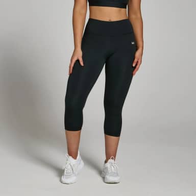 Myprotein MP Power driekwartslegging voor dames - Zwart