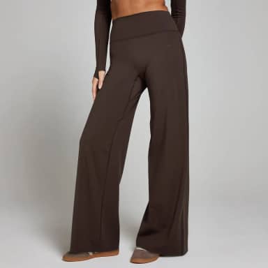 MP Women's Petite Tempo Wide Leg Leggings - Cacao
