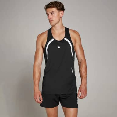 Myprotein MP Tempo hemd met halternek voor heren - Zwart