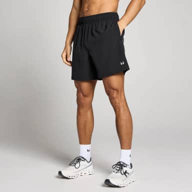 MP Heren 7 Geweven Training Short - Zwart