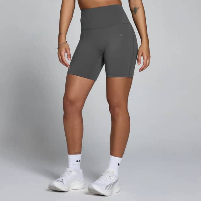 Myprotein MP Dames Tempo Hoge Taille Short - Donkergrijs