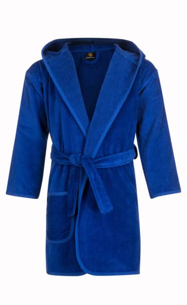 Badrock Baby badjas kobaltblauw met