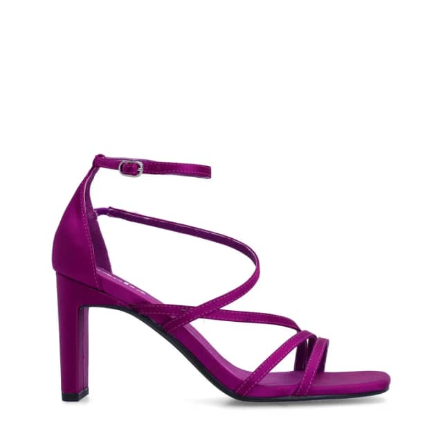 Sacha Paarse sandalen met hak