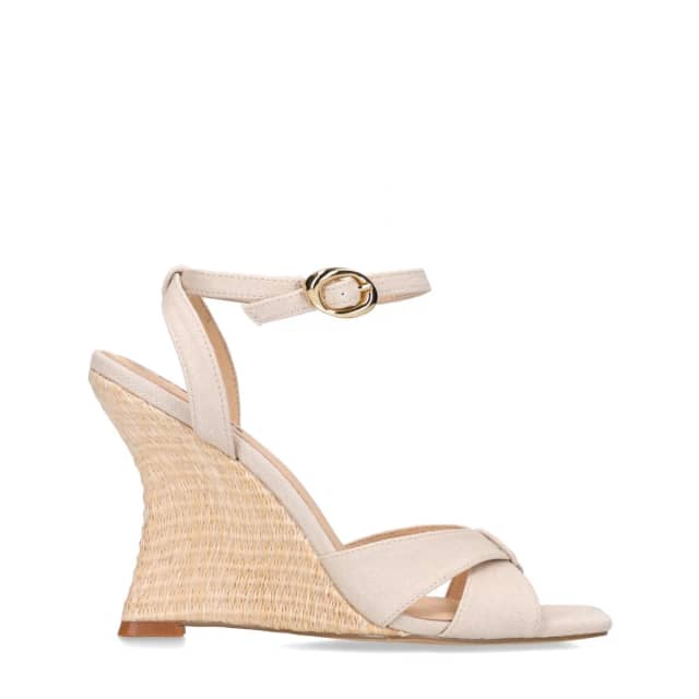 Sacha Beige sleehak sandalen