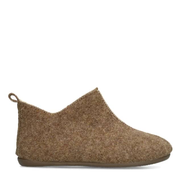 Manfield Taupe Pantoffels