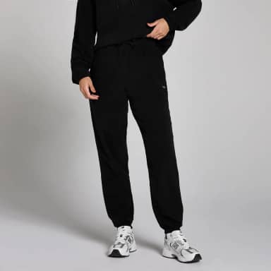 Myprotein MP joggingbroek van fleecestof voor dames - Zwart