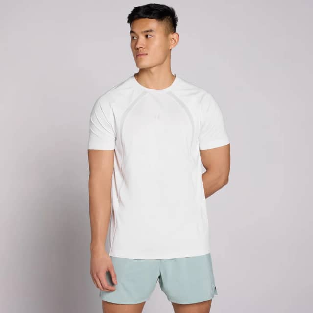 Myprotein MP Heren Tempo Panel T-Shirt - Bewolkt Grijs