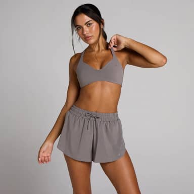MP Dames Tempo Twist Back Bh - Dark Truffle
