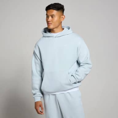 MP Rest Day oversized hoodie voor heren - Lichtblauw
