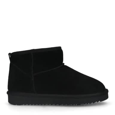 Manfield Manfield Zwarte Suède Boots