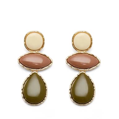 Manfield Multicolor Statement Oorbellen
