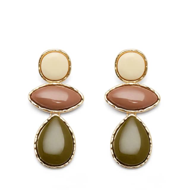 Manfield Multicolor Statement Oorbellen