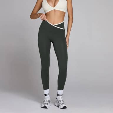 Myprotein MP Dames Tempo Contrast Legging - Gewassen Zwart