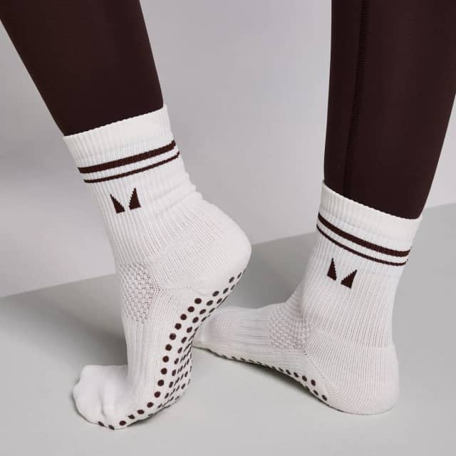 Myprotein MP Pilates Socks (2 pack) - Cocoa/Pearl - UK