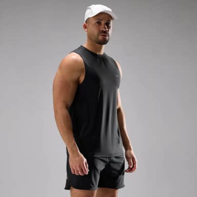 MP Heren Training Ultra Mesh Tanktop - Zwart